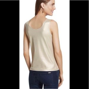 Chico’s Microfiber Foil Contemporary Tank Top